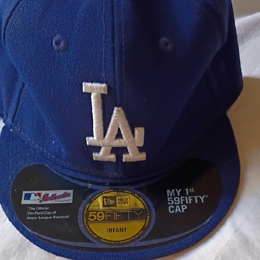 New Era Royal Blue LA Dodgers Infant Cap